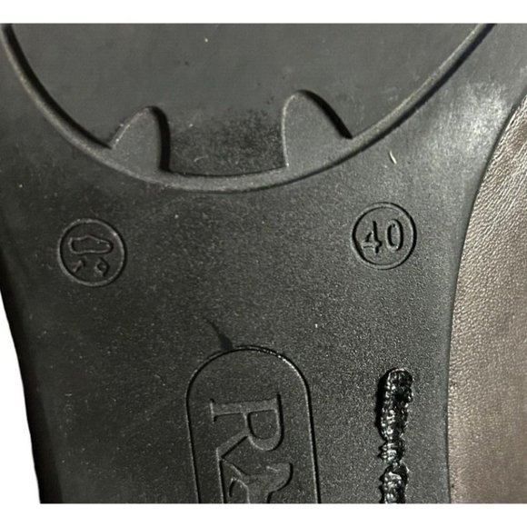 Remonte Dorndorf Brown Leather Side Zip Bootie Boot Shoes Womens 40 US 9-9.5 - Picture 7 of 16